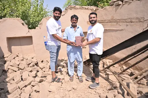 Holy Bible distribution & village fellowship