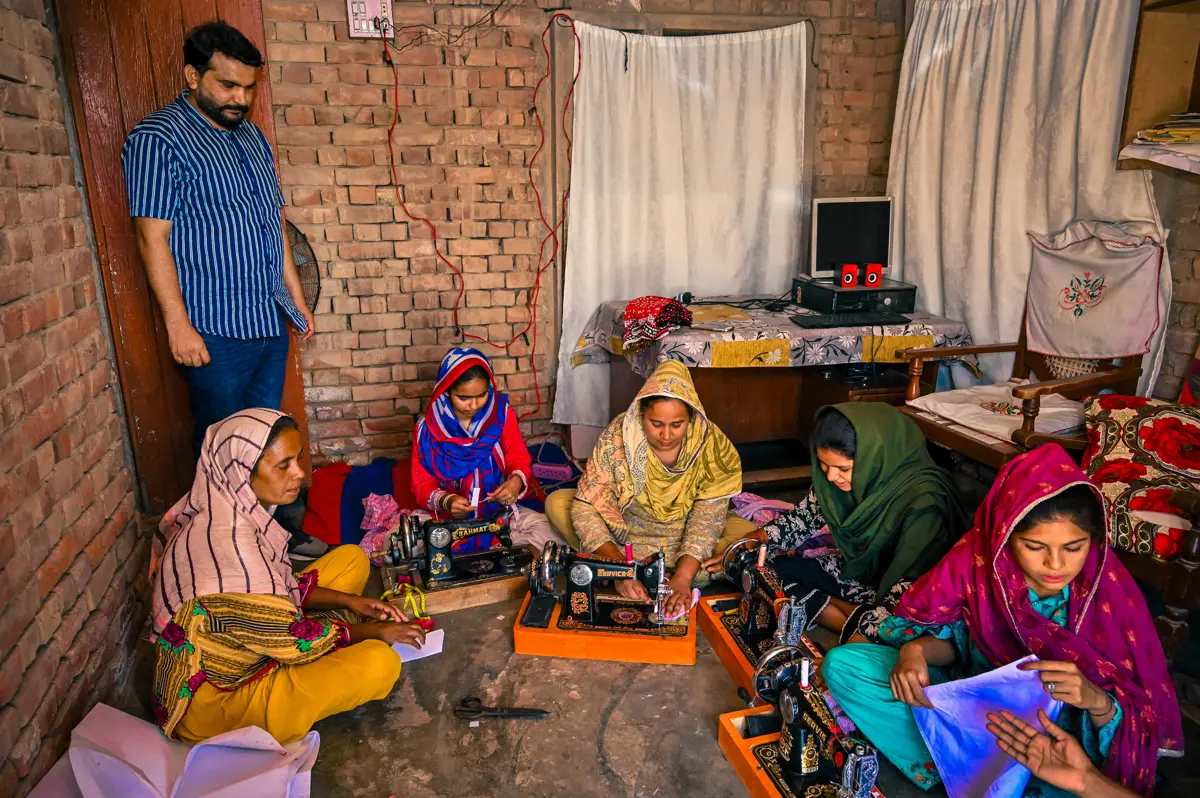 Sewing centre · skills in practice