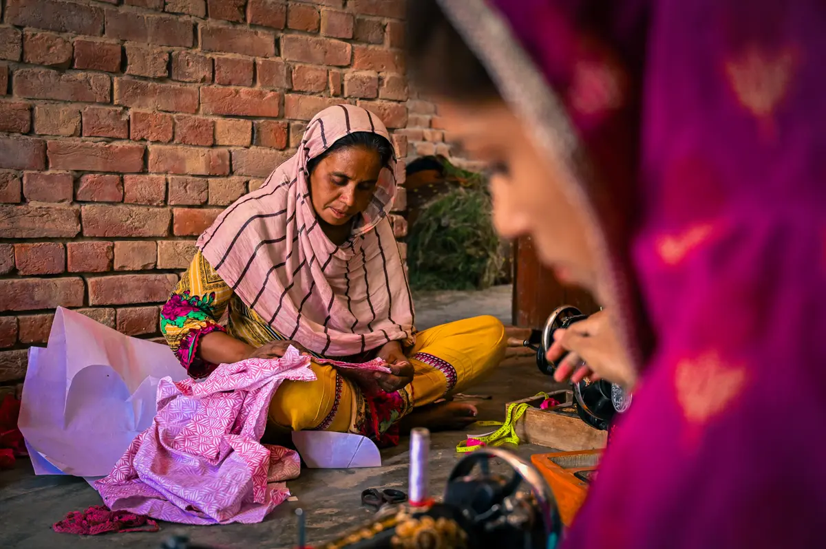 Sewing centre · skills in practice