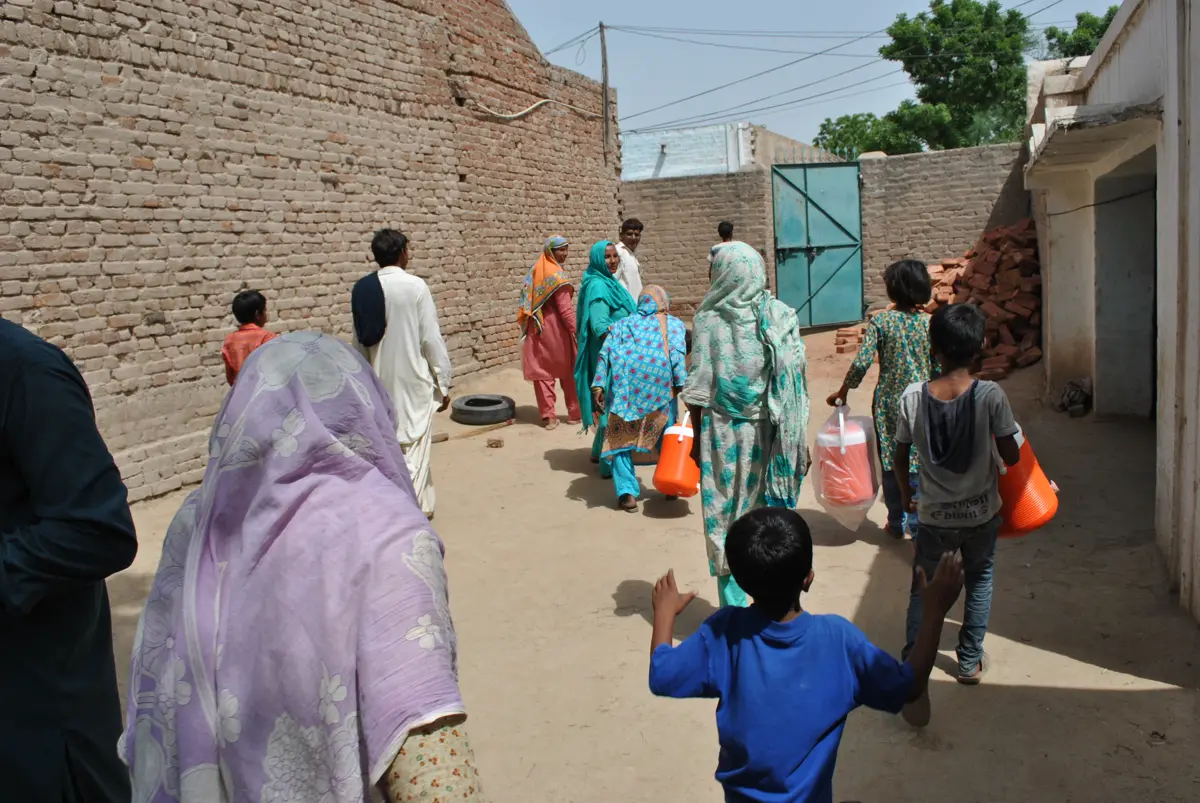 Water projects & community visits
